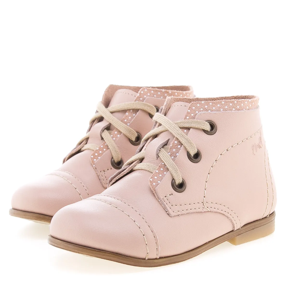 (2438-35) Emel first shoes pink