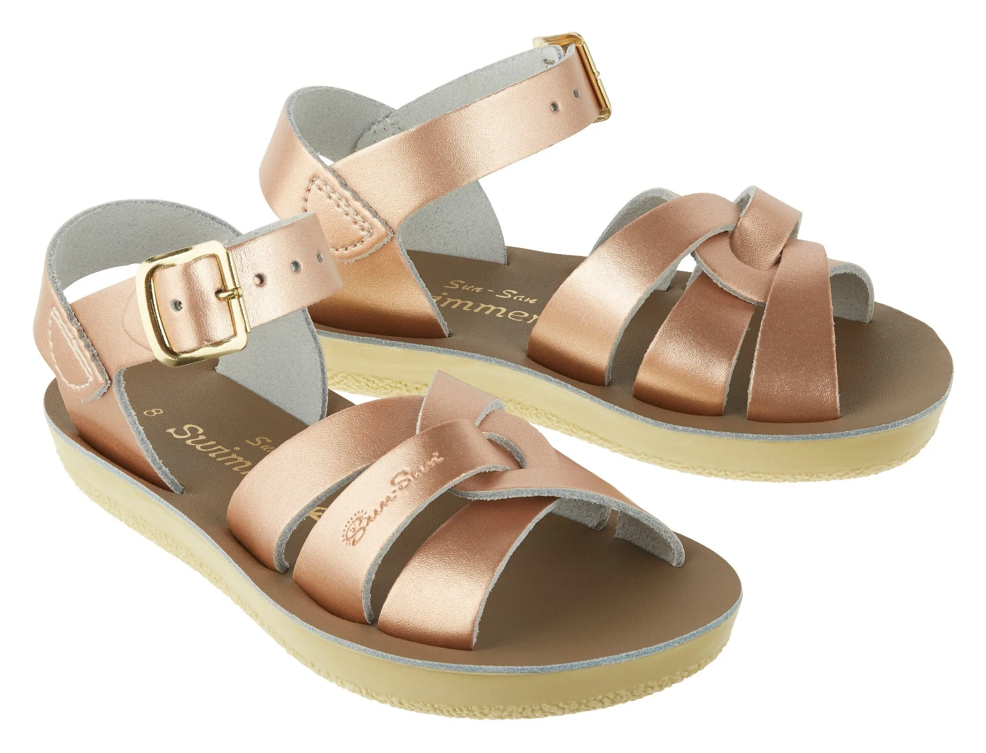 (8021) Salt-Water Sandal Swimmer - ROSE GOLD ( kids & adults )