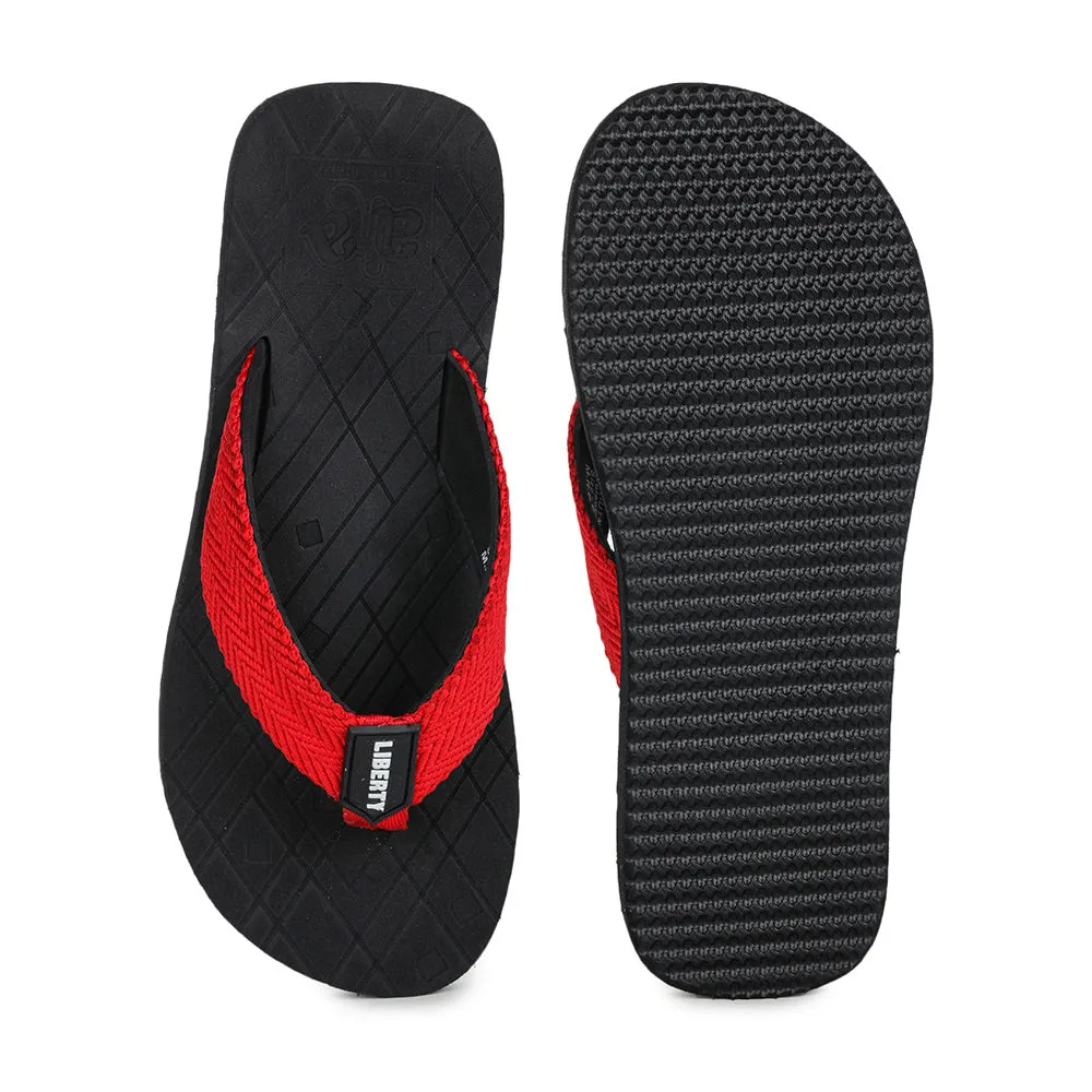 A-HA By Liberty UTM-4 Black Flip-Flop For Men