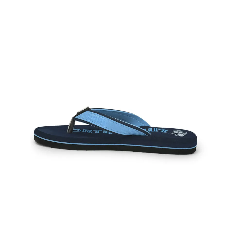 A-HA Casual Blue Flip Flop For Women ORTHO-3 By Liberty