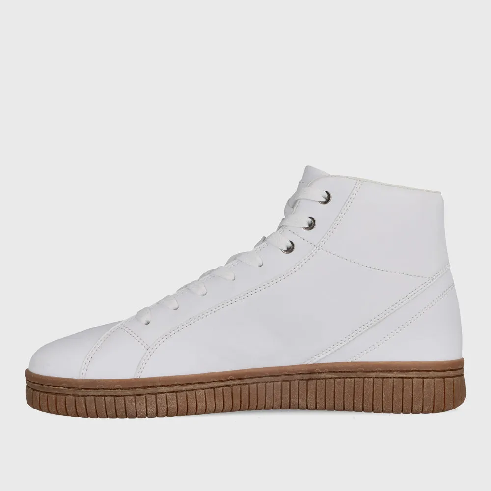 Airwalk Mens One High Sneaker White/Gum _ 174118 _ White