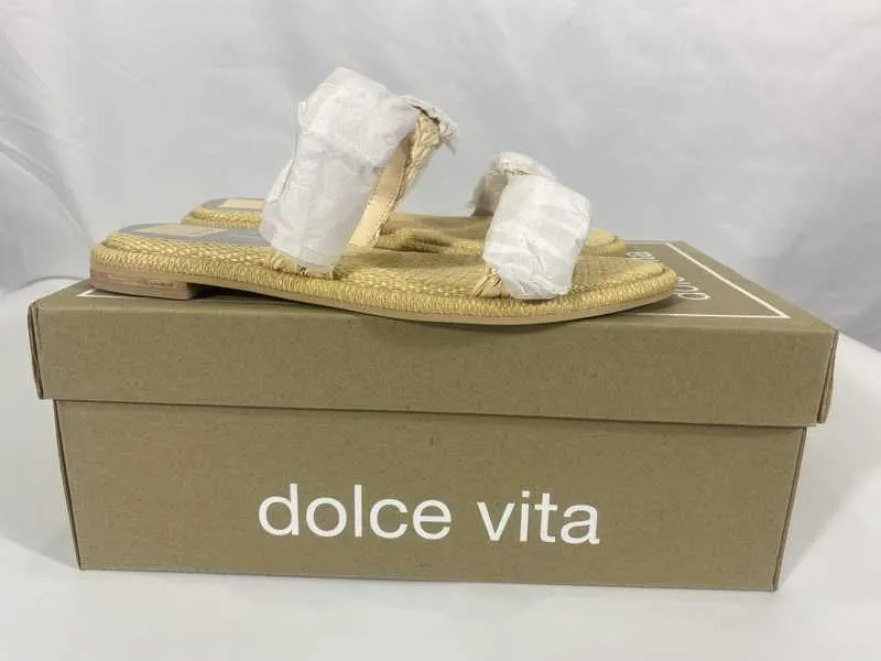 ALAINA SANDALS LT NATURAL RAFFIA - re:vita