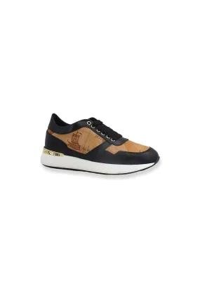 ALVIERO MARTINI 1° CLASSE Sneaker Running Bicolor Donna Geo Black Z0418-578B