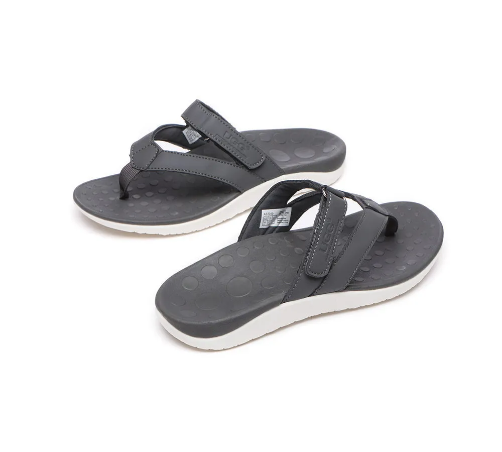 Arch Support Hook And Loop Orthotic Thongs