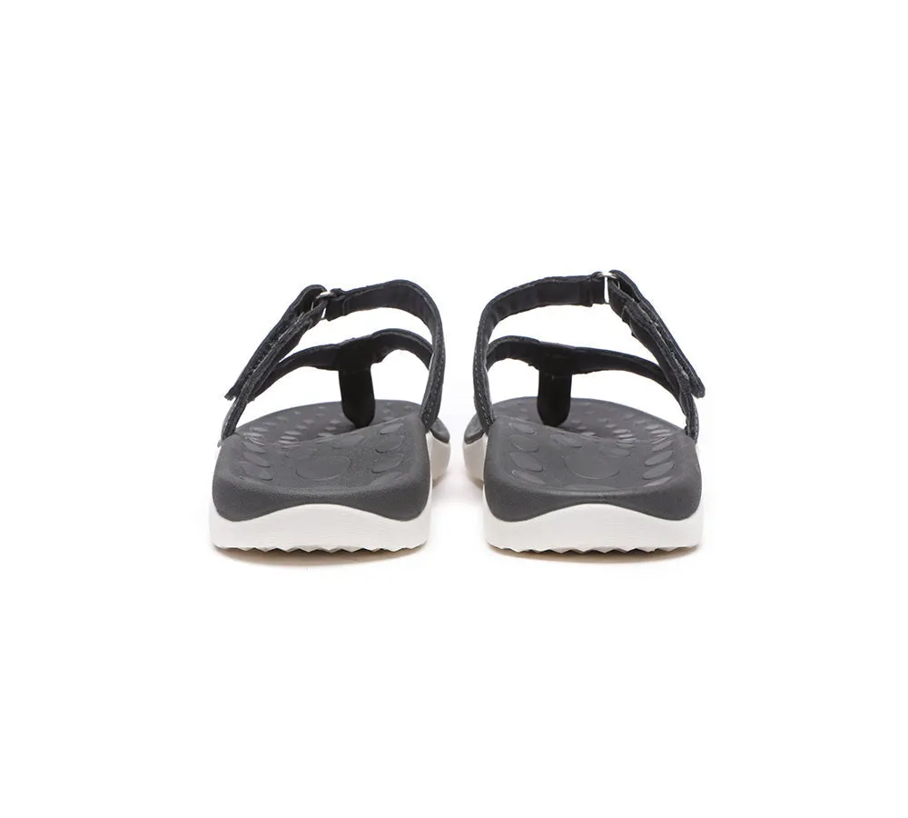 Arch Support Hook And Loop Orthotic Thongs