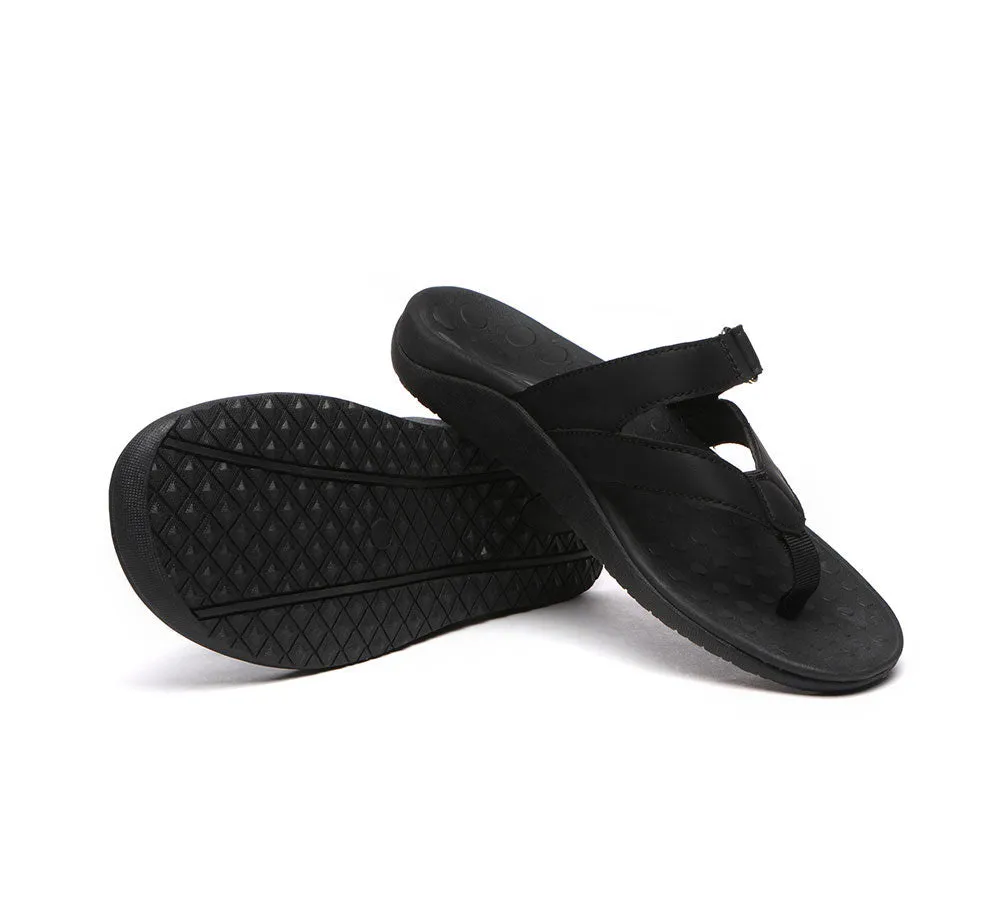 Arch Support Hook And Loop Orthotic Thongs