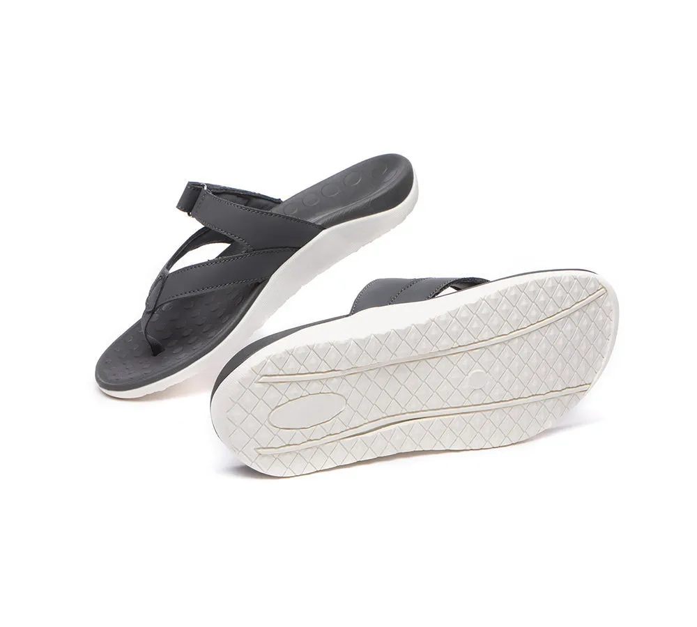 Arch Support Hook And Loop Orthotic Thongs