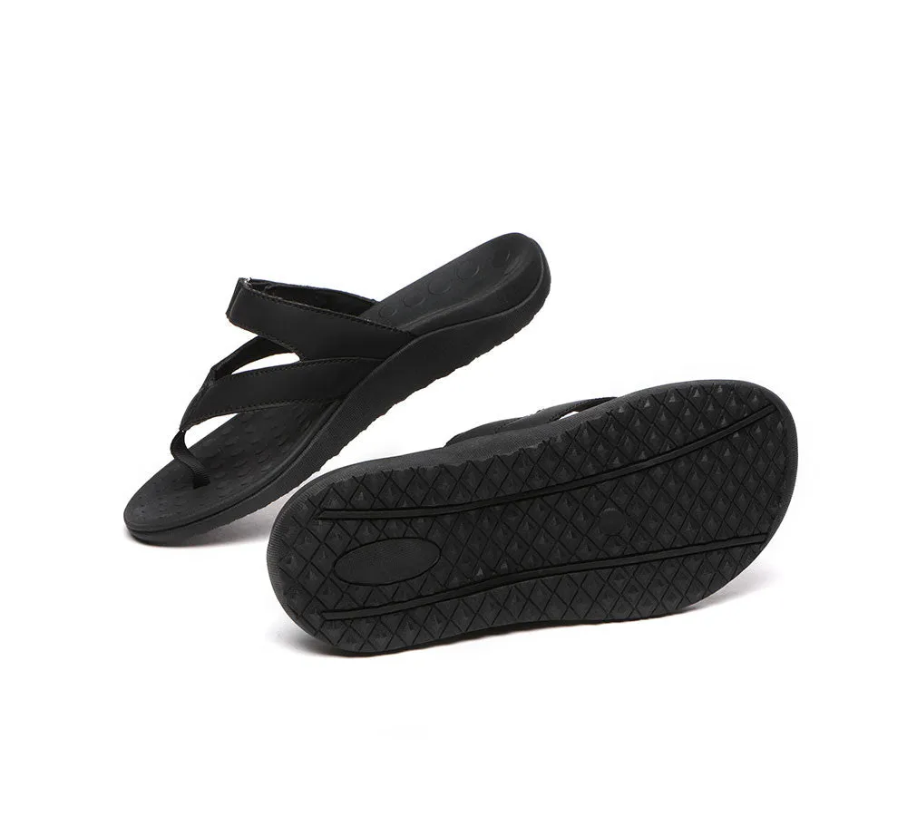 Arch Support Hook And Loop Orthotic Thongs