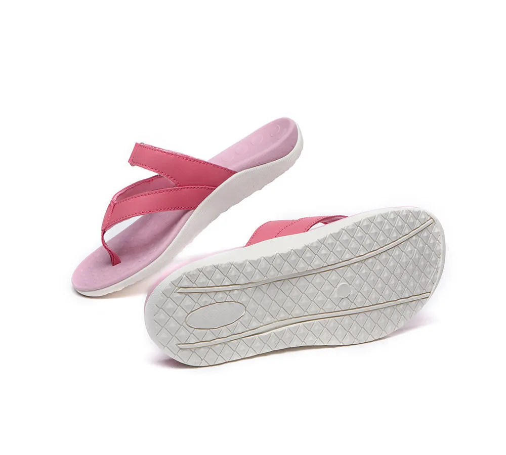 Arch Support Hook And Loop Orthotic Thongs