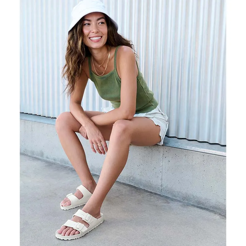 Arizona EVA Sandals in Eggshell