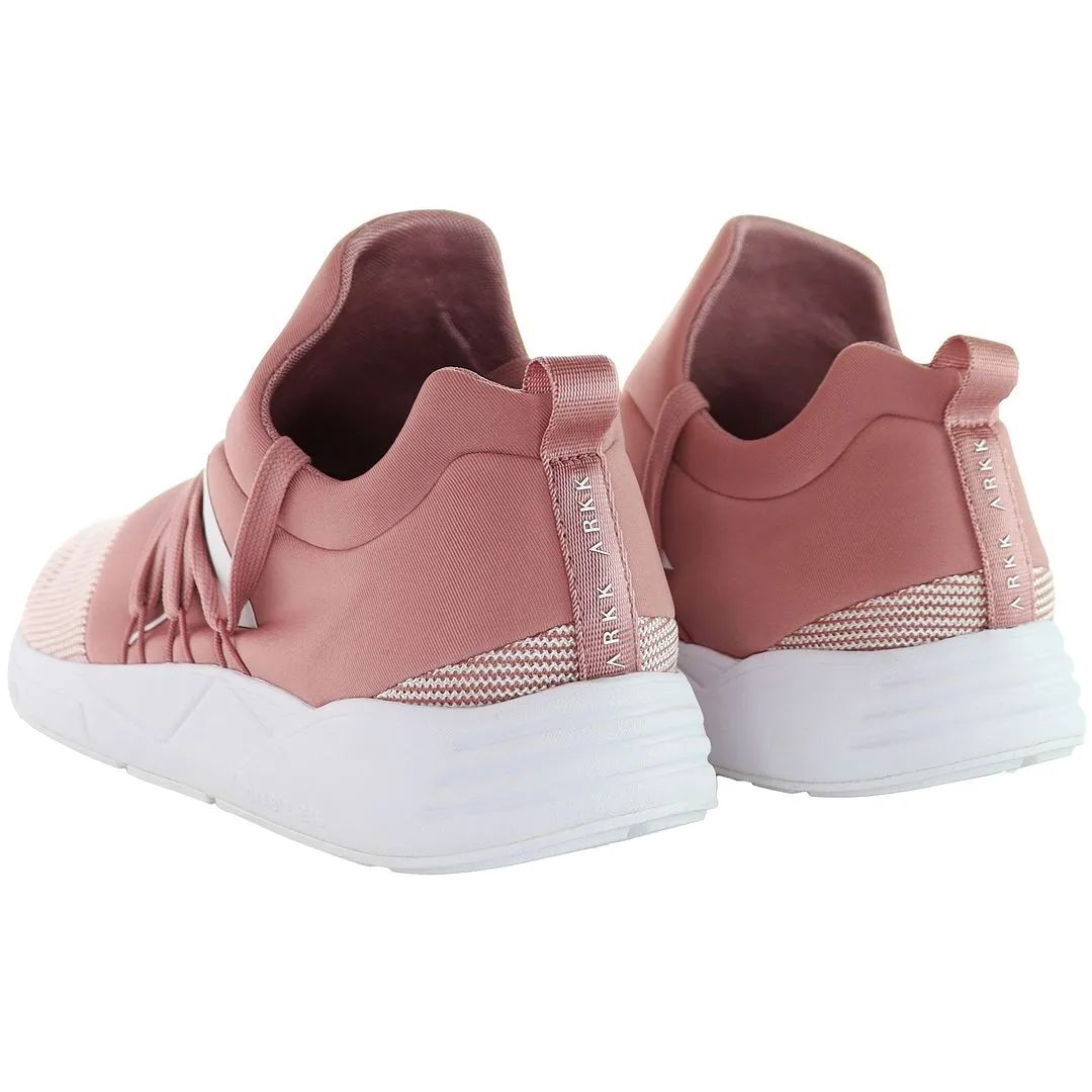 Arkk Copenhagen Raven Mesh S-E15 Womens Pink Trainers