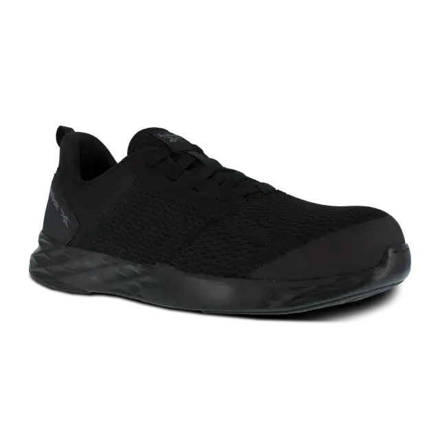 Astroride Strike Composite-Toe Athletic Work Shoe Black