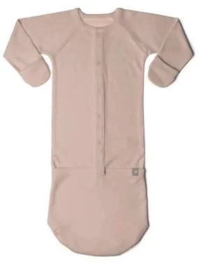 Baby Sleeping Bag / Gown - Dusty Pink