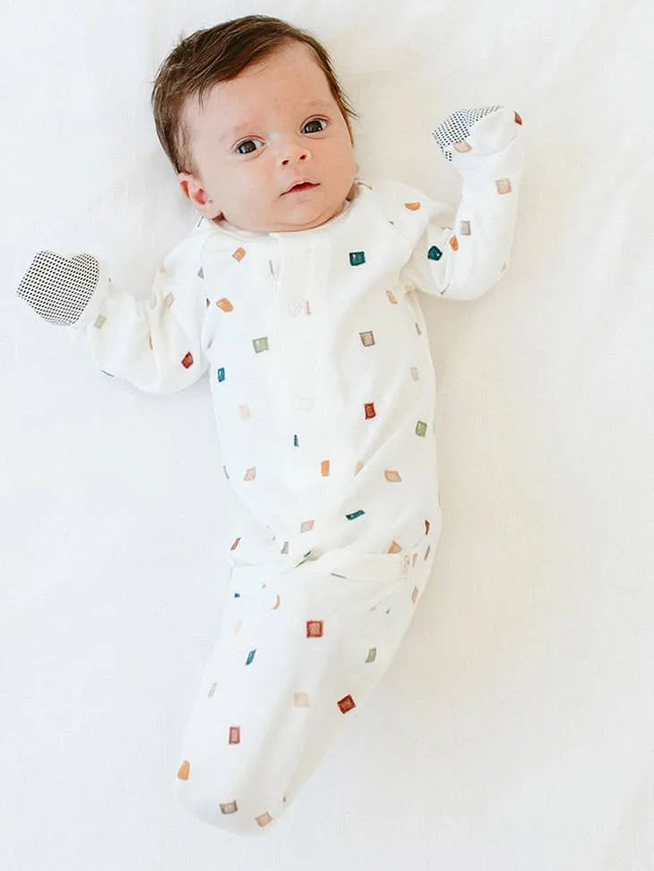 Baby Sleeping Bag/Gown - City Blocks