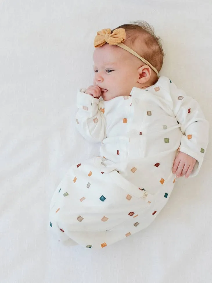 Baby Sleeping Bag/Gown - City Blocks