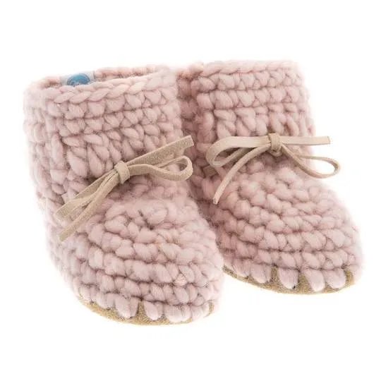 Beba Bean Sweater Moccs Slippers - Pink