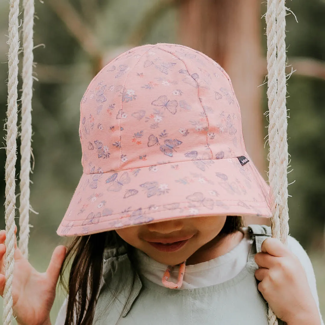 Bedhead Kids Ponytail Bucket Sun Hat UPF50  - Butterfly