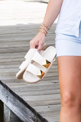 Bernarda Sandal - Beige - FINAL SALE