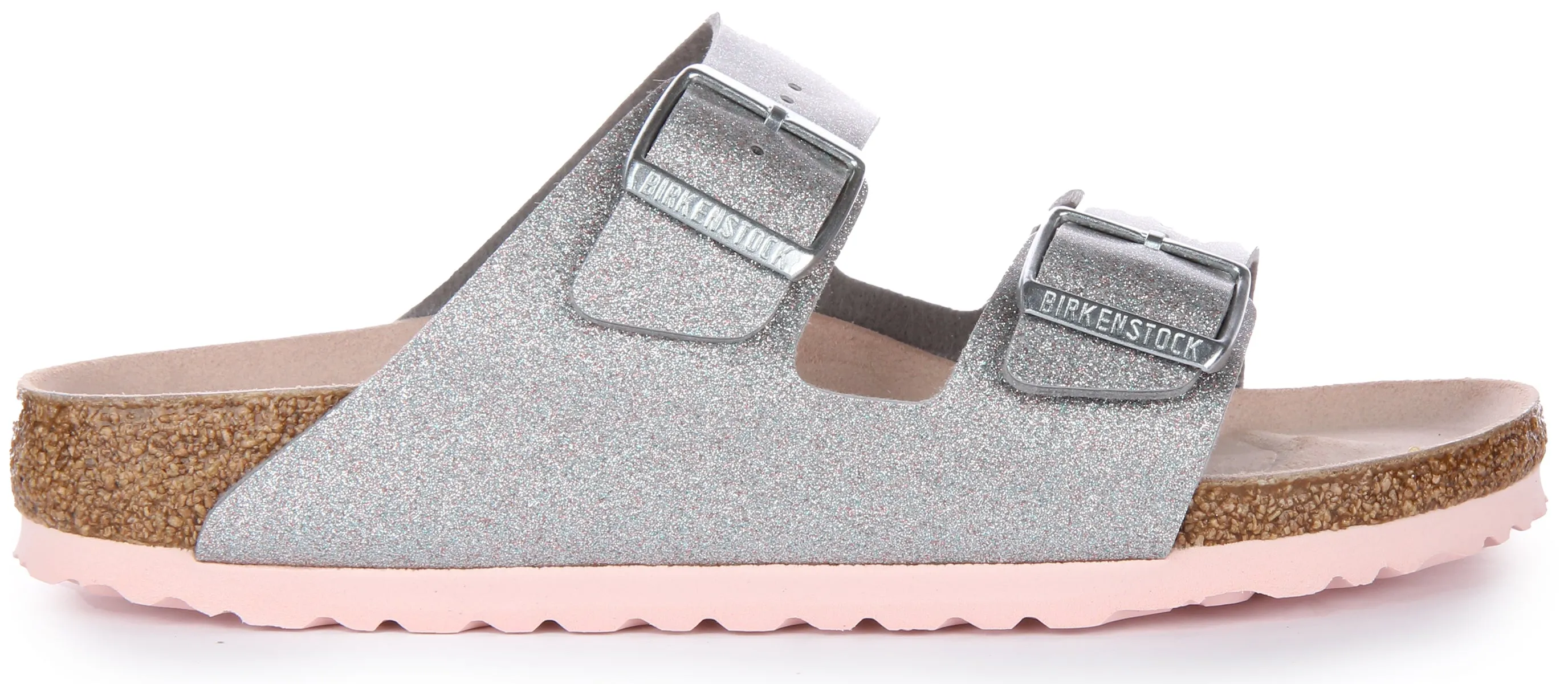 Birkenstock Arizona Bf In Silver | Narrow Fit