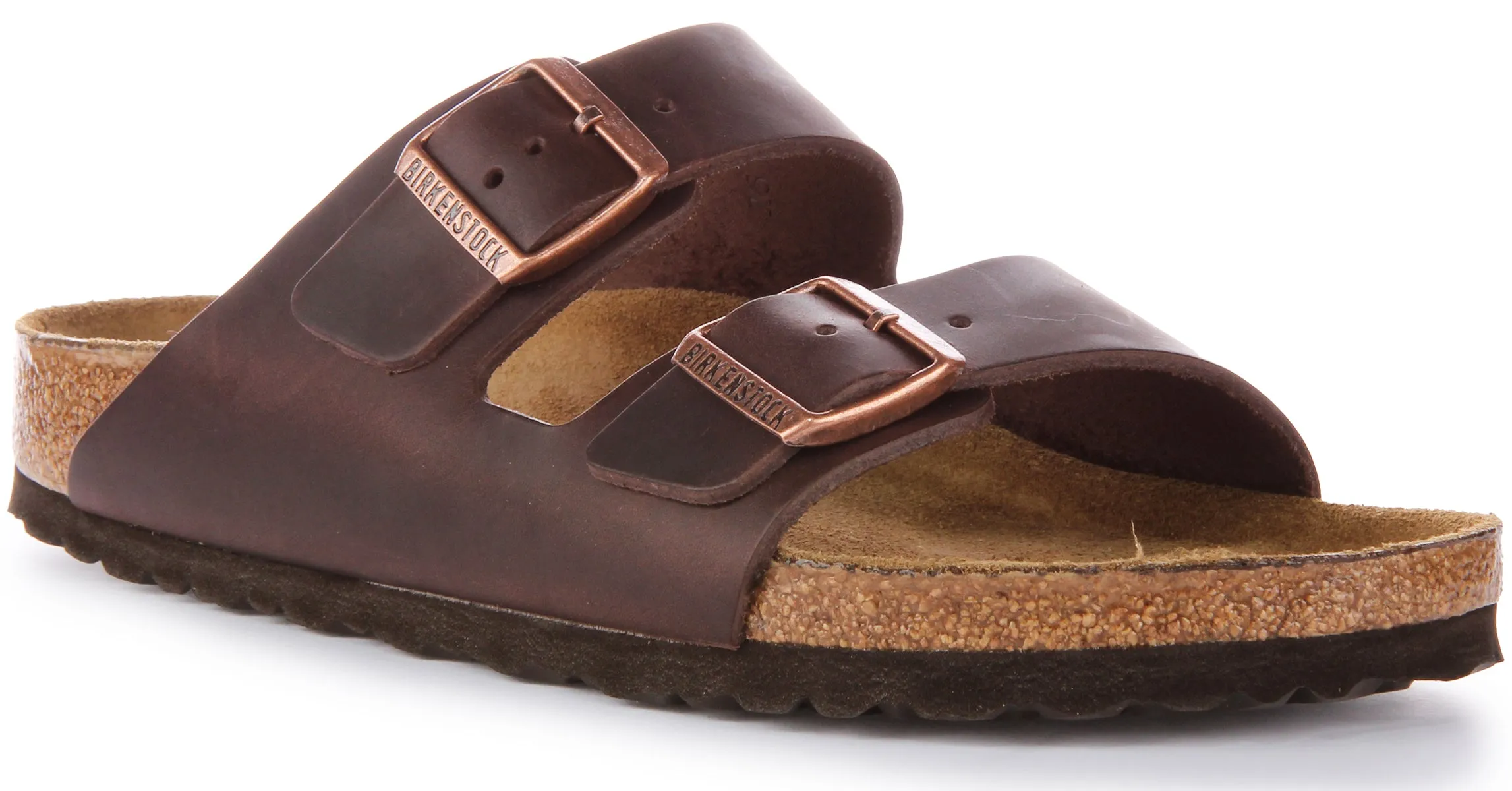 Birkenstock Arizona Bs In Brown | Narrow Fit