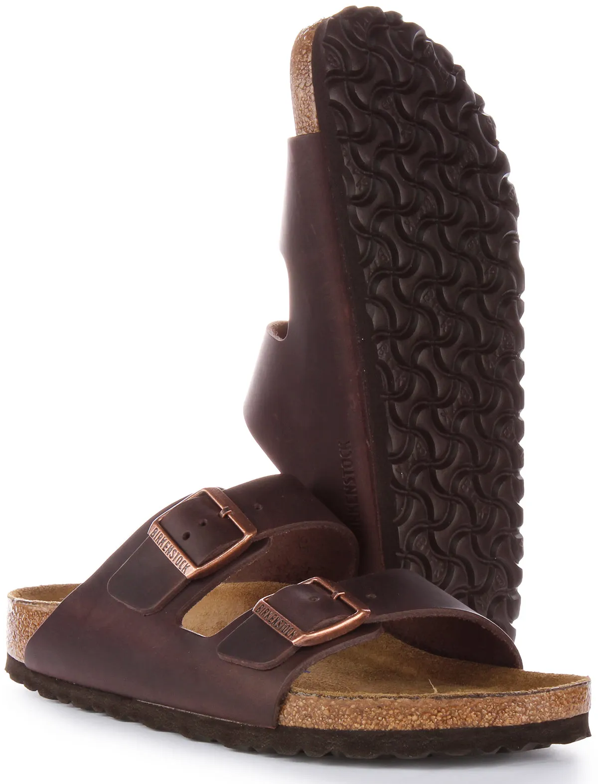 Birkenstock Arizona Bs In Brown | Narrow Fit