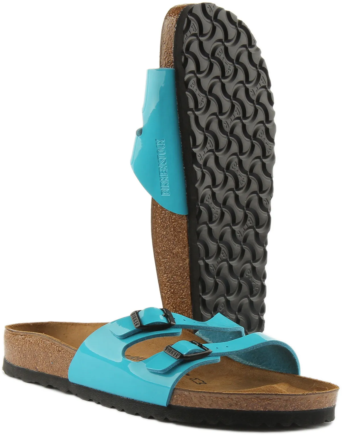 Birkenstock Ibiza In Sea Blue For Women | Narrow Fit