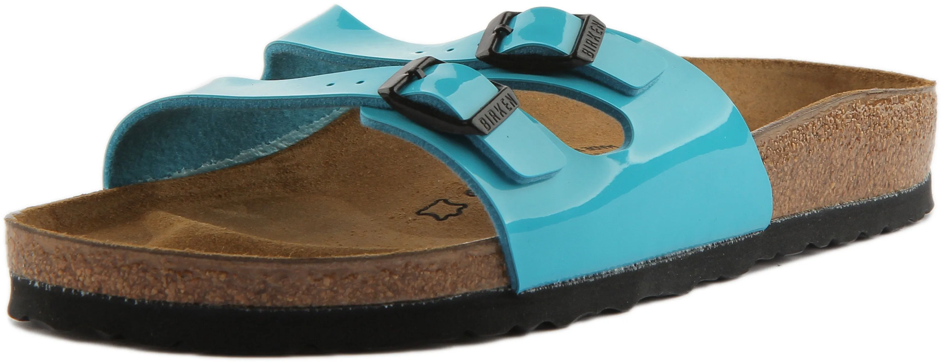 Birkenstock Ibiza In Sea Blue For Women | Narrow Fit