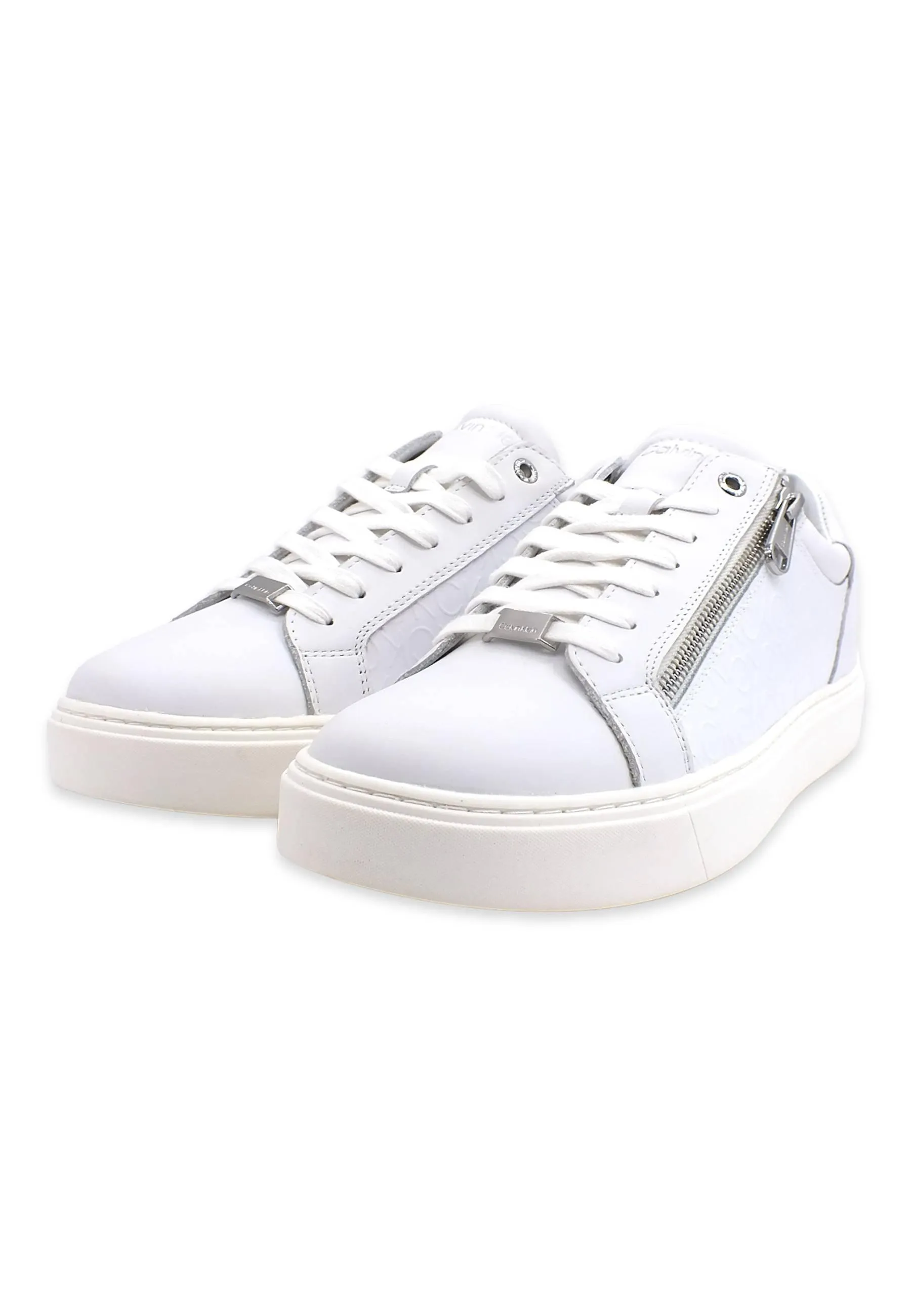 CALVIN KLEIN Sneaker Low Mono White Mono HM0HM00813