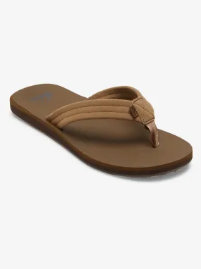 Carver Suede Core Sandals - Tan