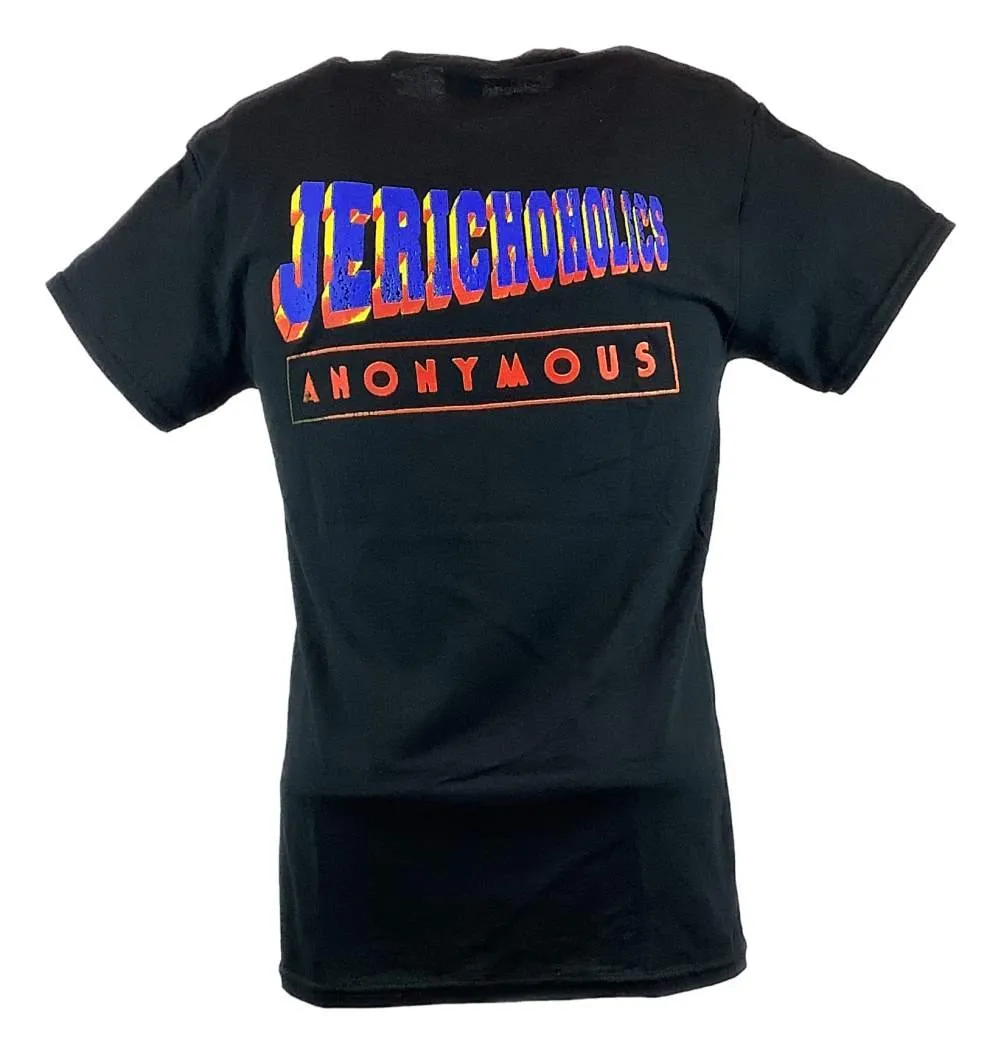 Chris Jericho WCW Monday Night Raw Jericholic Mens Black T-shirt