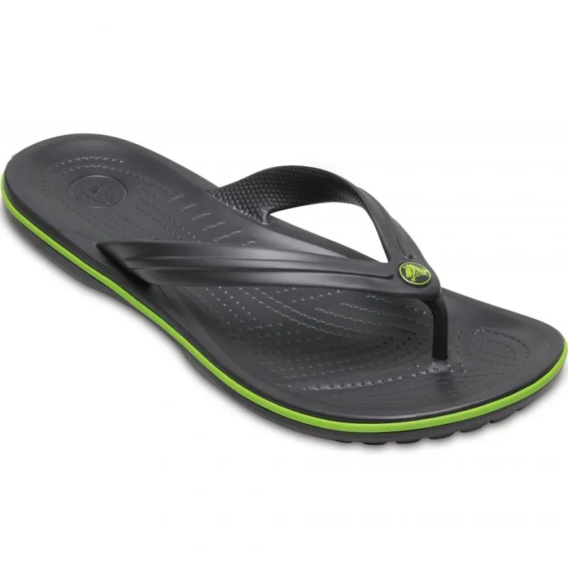 Crocs Crocband Flip-Flop Slippers - Graphite/Green