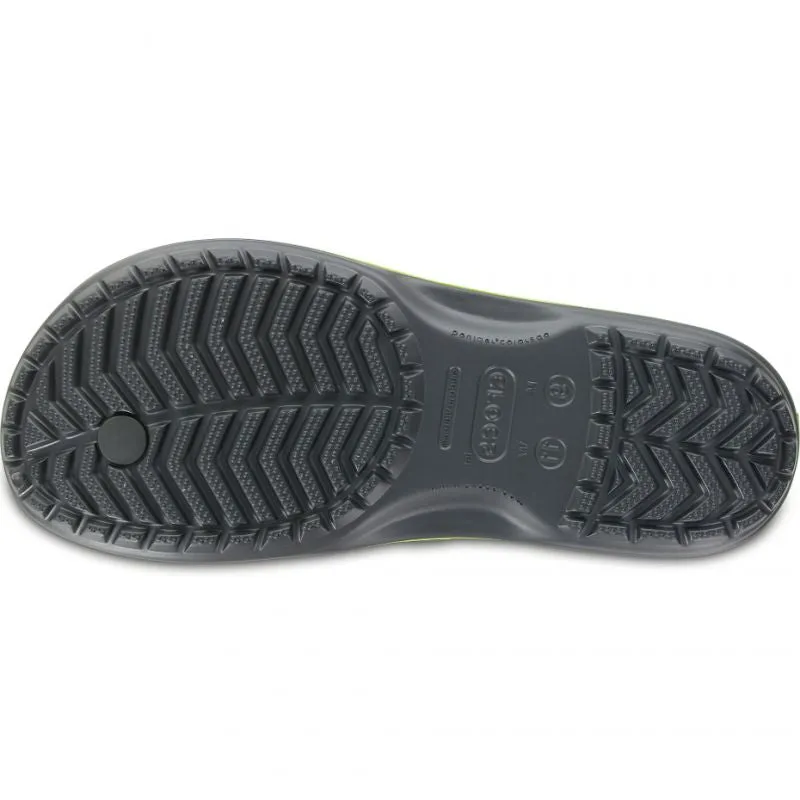 Crocs Crocband Flip-Flop Slippers - Graphite/Green