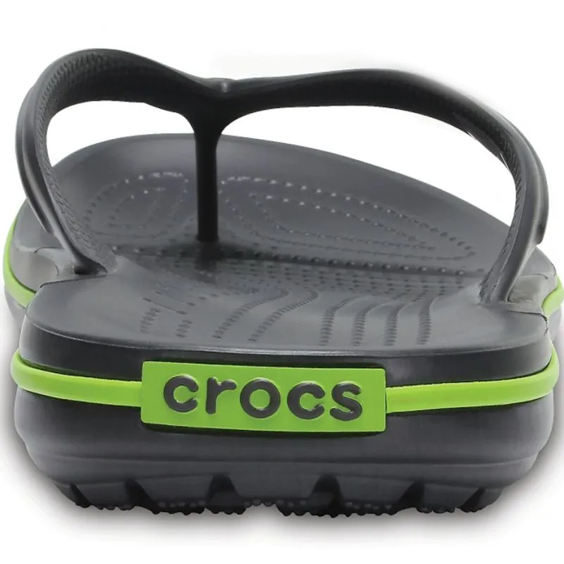 Crocs Crocband Flip-Flop Slippers - Graphite/Green