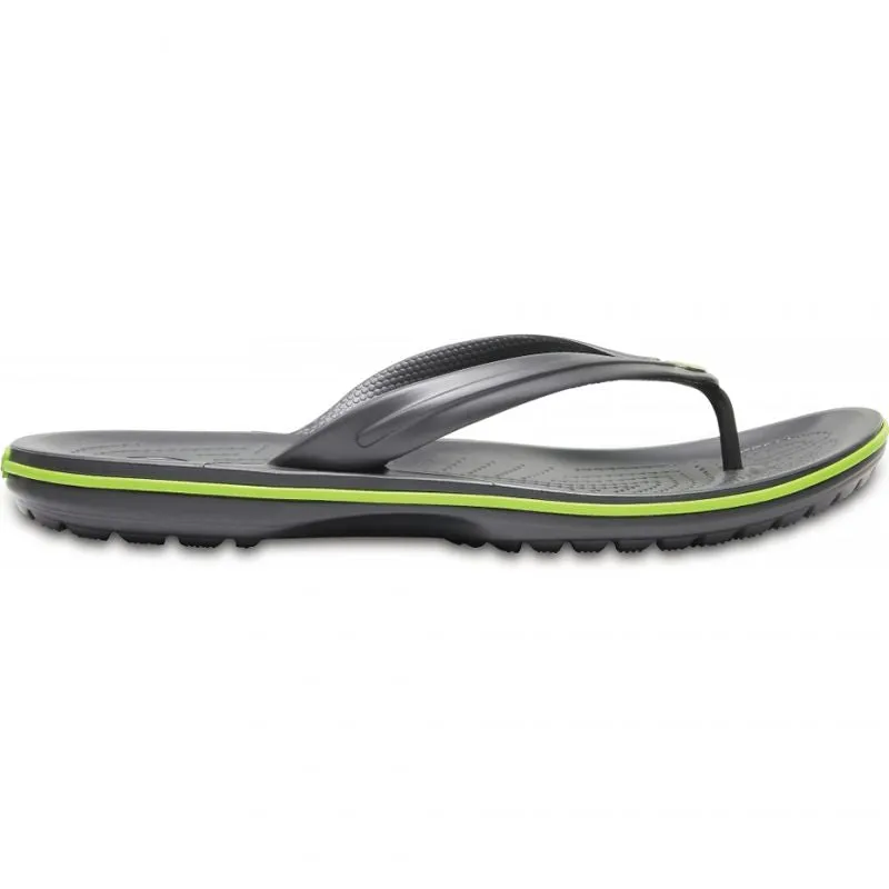 Crocs Crocband Flip-Flop Slippers - Graphite/Green