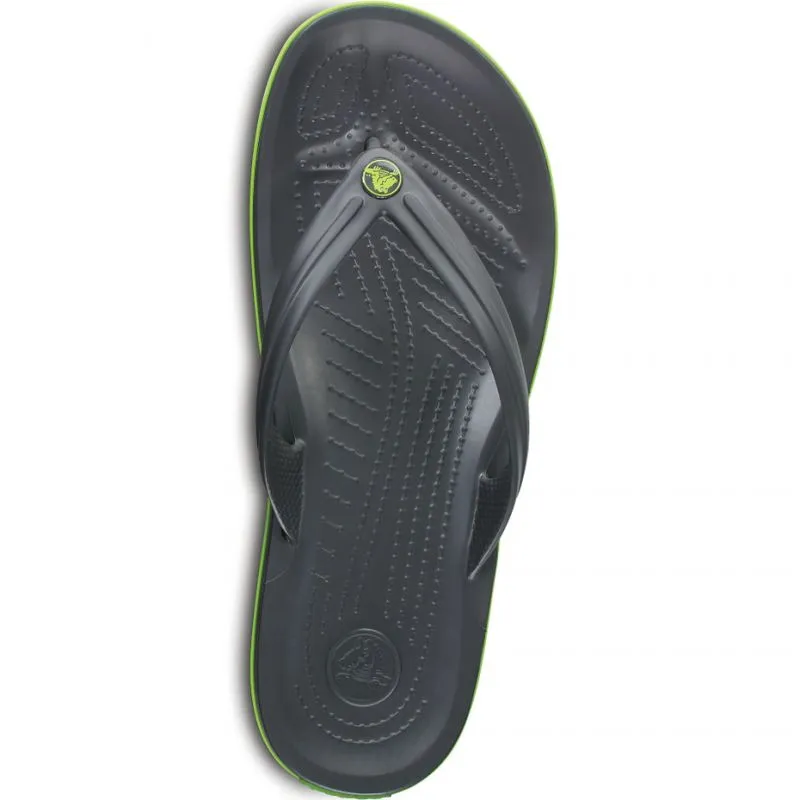 Crocs Crocband Flip-Flop Slippers - Graphite/Green