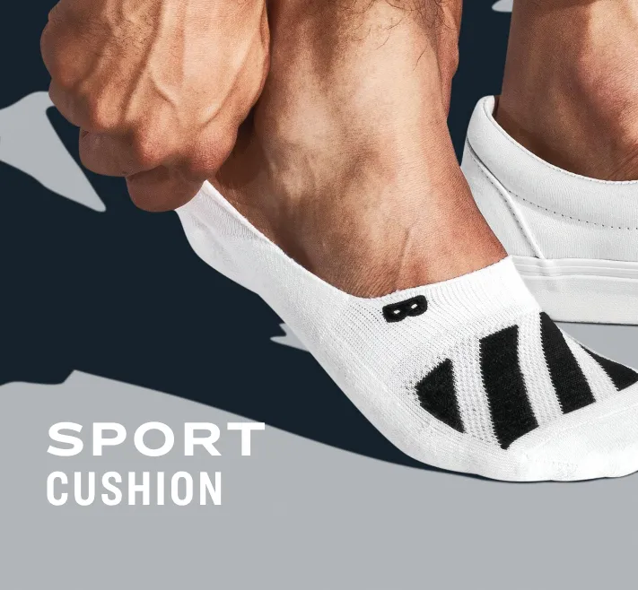 Cushion No Show Socks 3 Pack