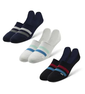 Cushion No Show Socks 3 Pack