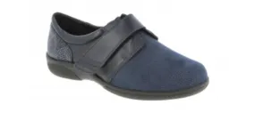 Easy B Firecrest Ladies Black Velcro Stretch Shoe 78999N