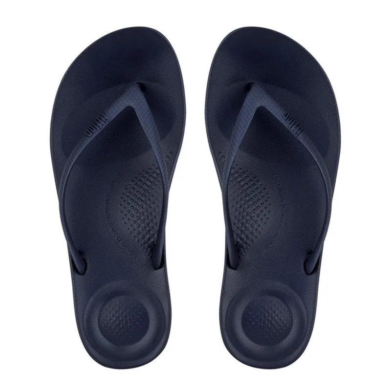 Fit Flop Iqushion Ergonomic Flip Flops - Midnight Navy