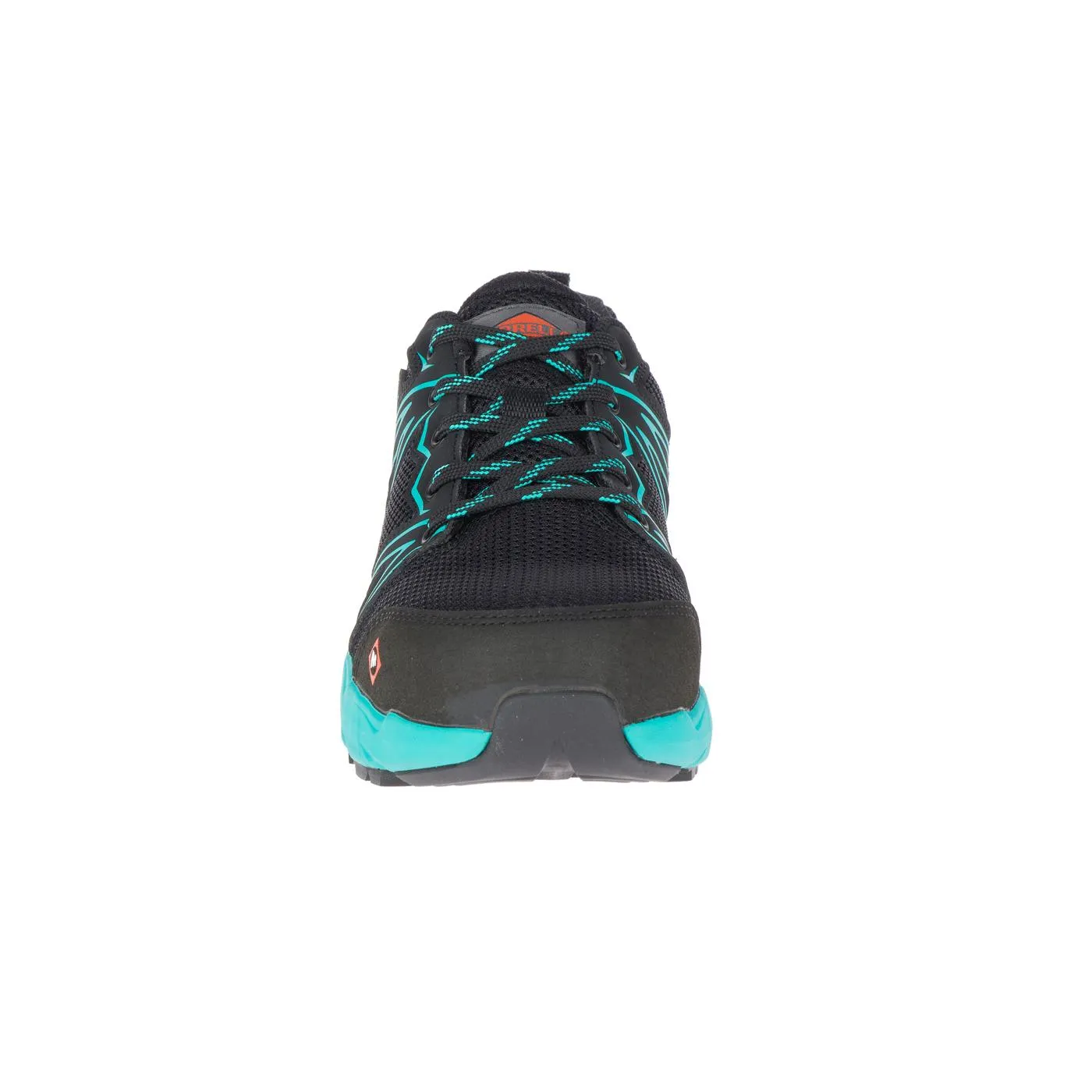 Fullbench Superlite Women's Alloy-Toe Work Shoes Black/Teal