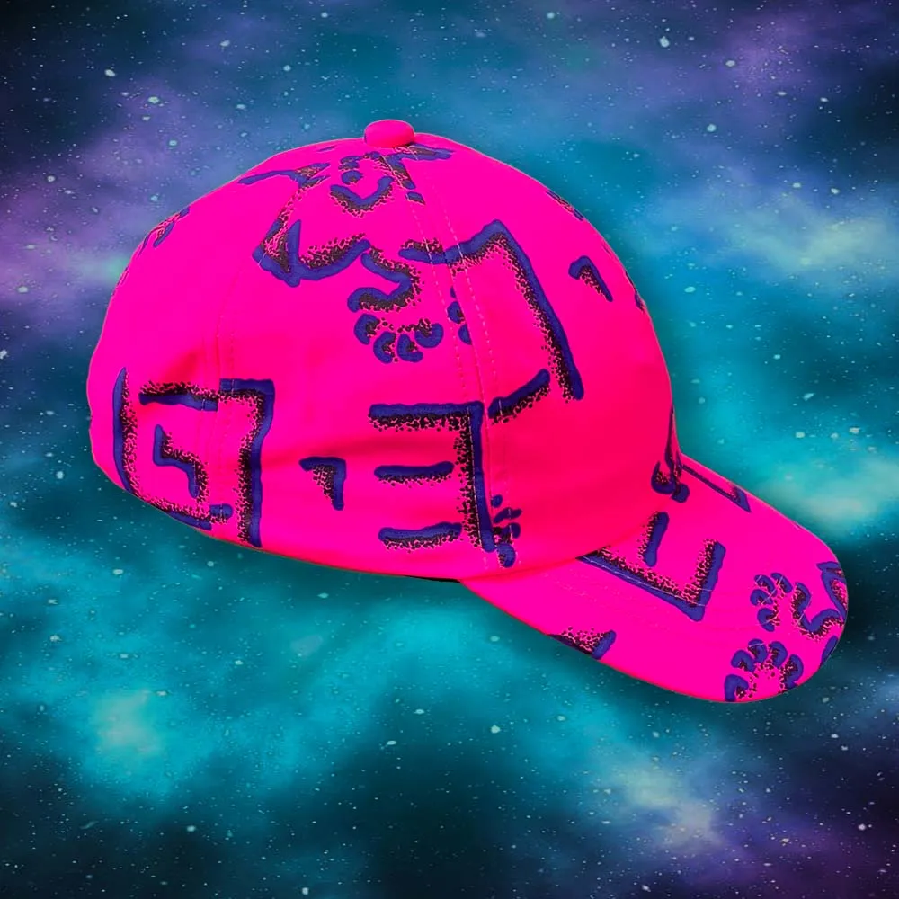 Gecko Hot Pink Petro Dad Hat