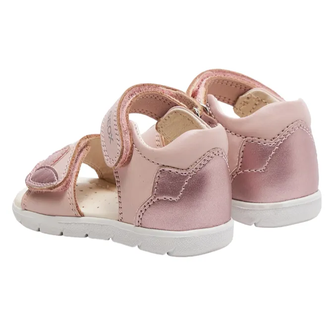 Geox girl's sandal with strap Alul B451YB 085NF C8237 pink