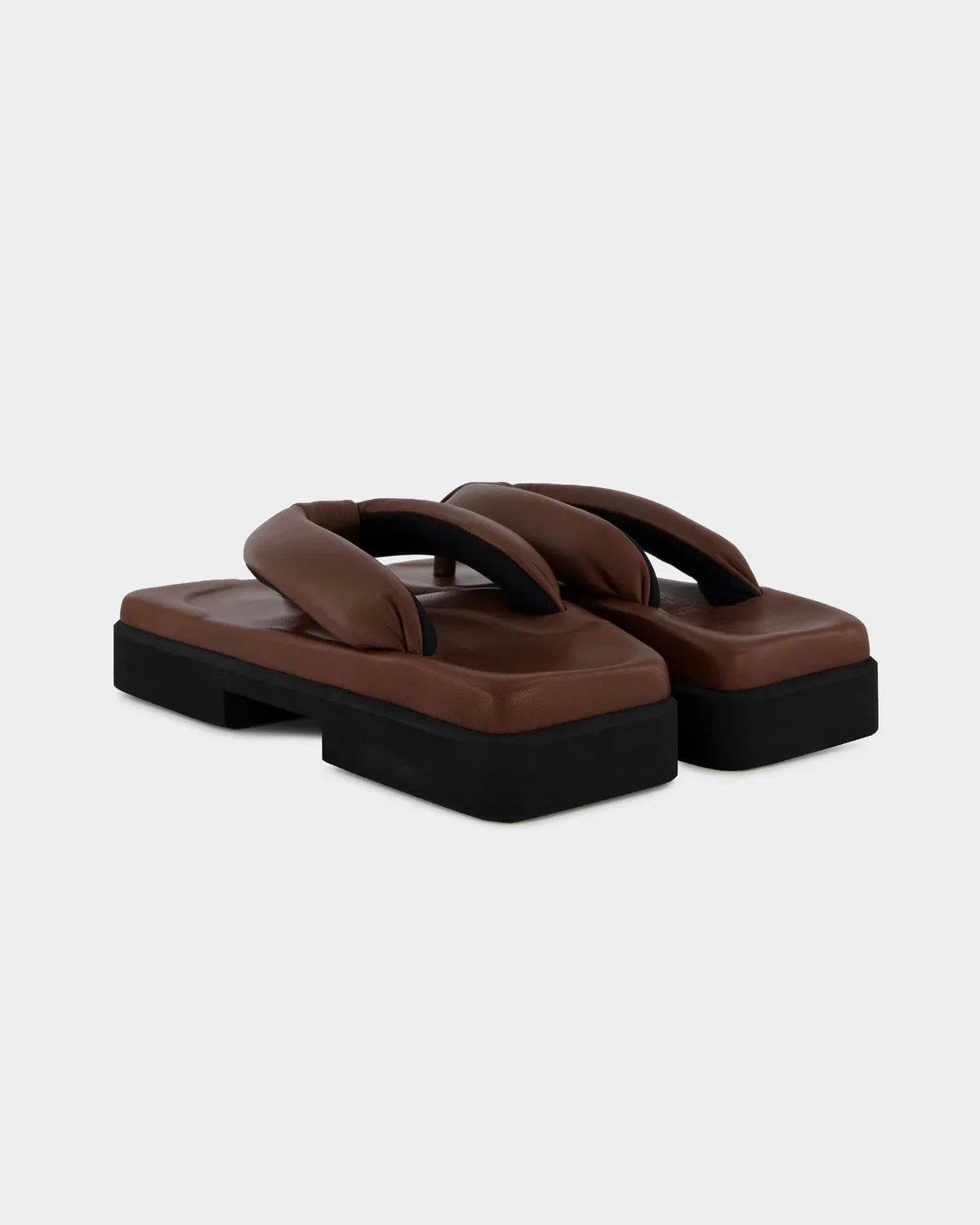 GETA DOUBLE BROWN