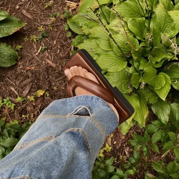 GETA DOUBLE BROWN