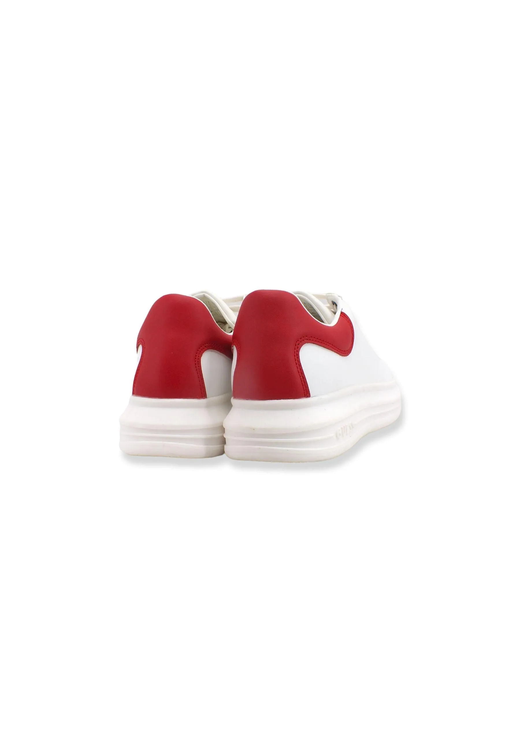 GUESS Sneaker Platform Uomo White Red FM7RNOLEA12