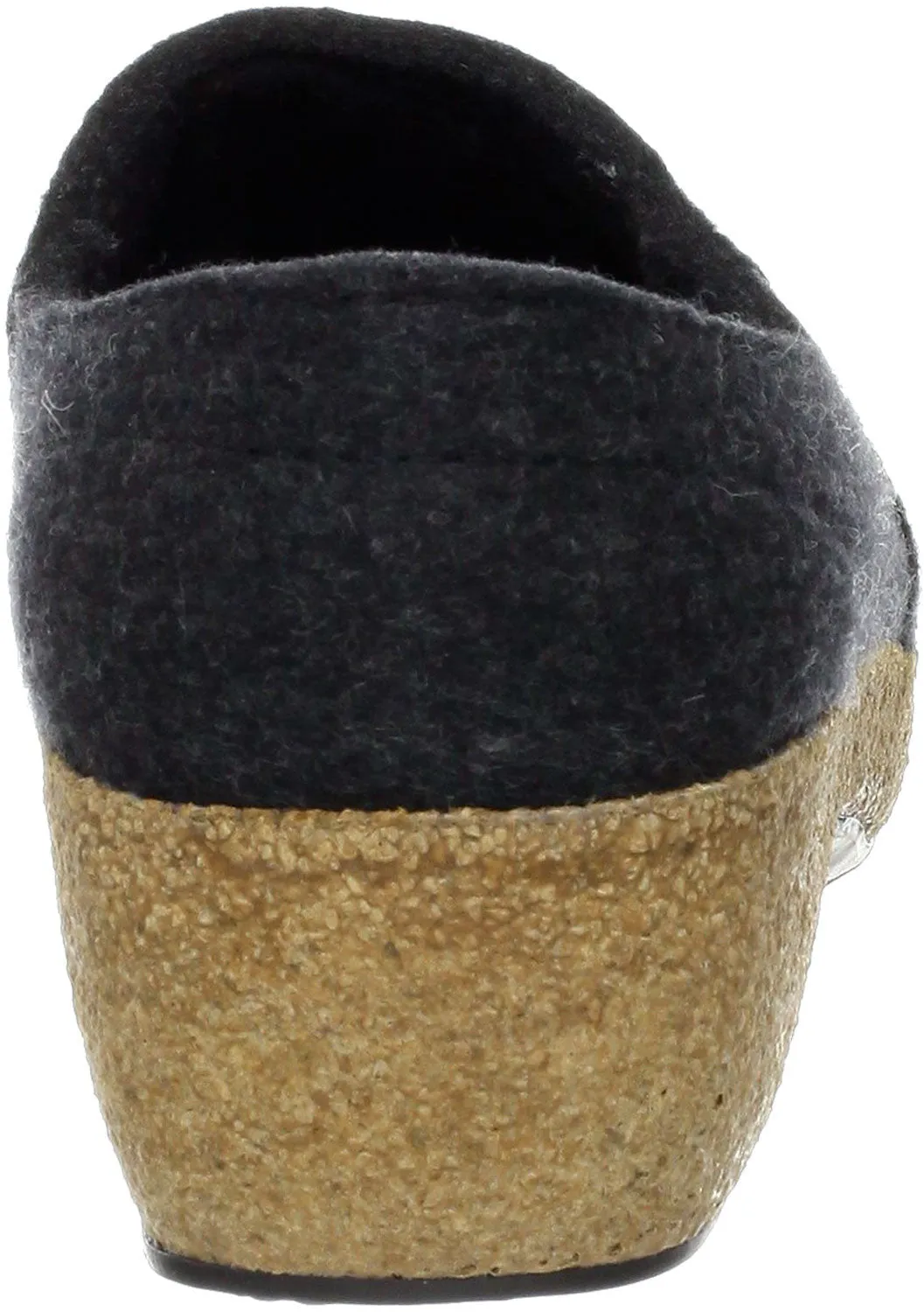 Comfortable Haflinger Women’s Joy Wool Clog Slippers with Arch Support