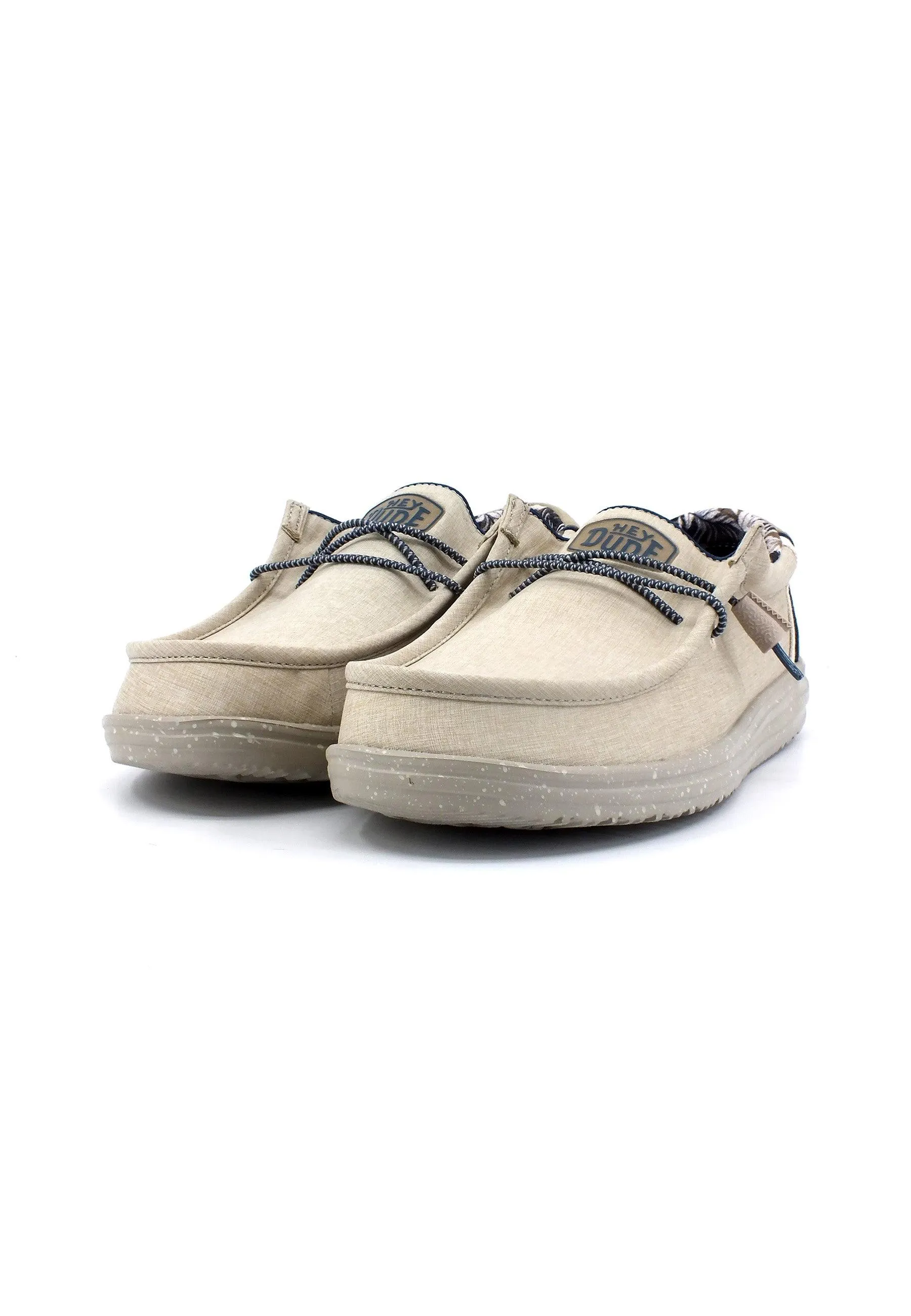 HEY DUDE Wally Sneaker Vela Uomo Sand Dollar 40013-2AT