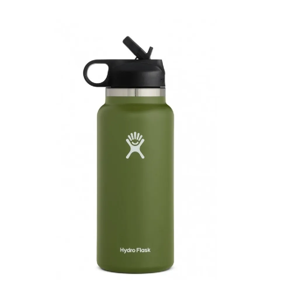 Hydro Flask 32 oz Wide Mouth w/ Straw Lid