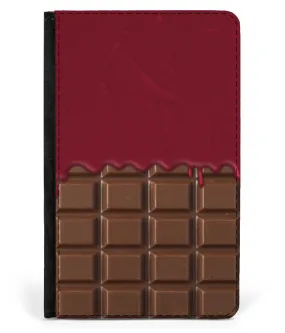 iPad 2/3/4 Faux Leather Flip Case Chocolate-Strawberry Jam Sauce