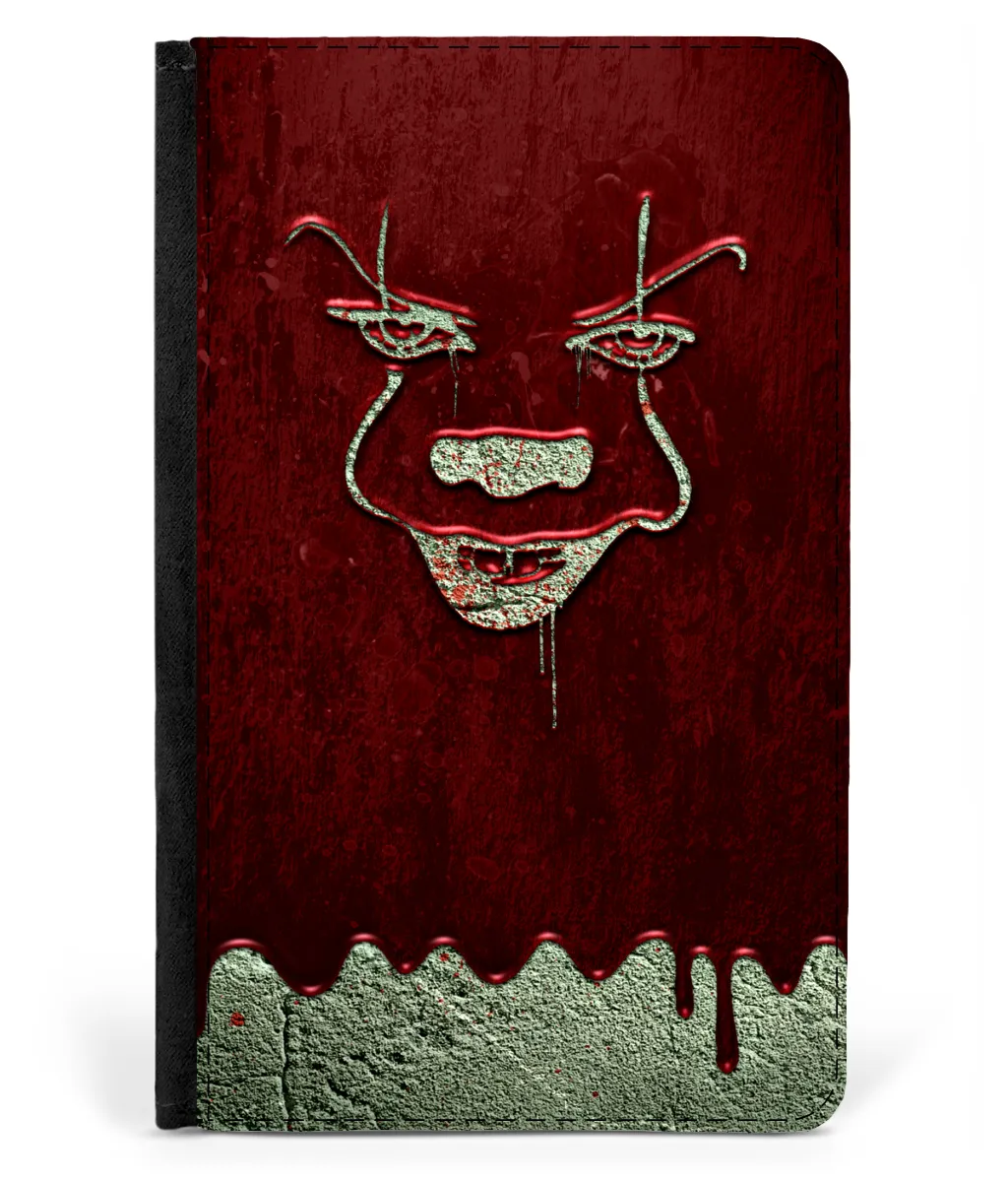 iPad 2/3/4 Faux Leather Flip Case IT Blood Wall